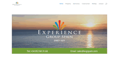 Desktop Screenshot of experiencegroupspain.com